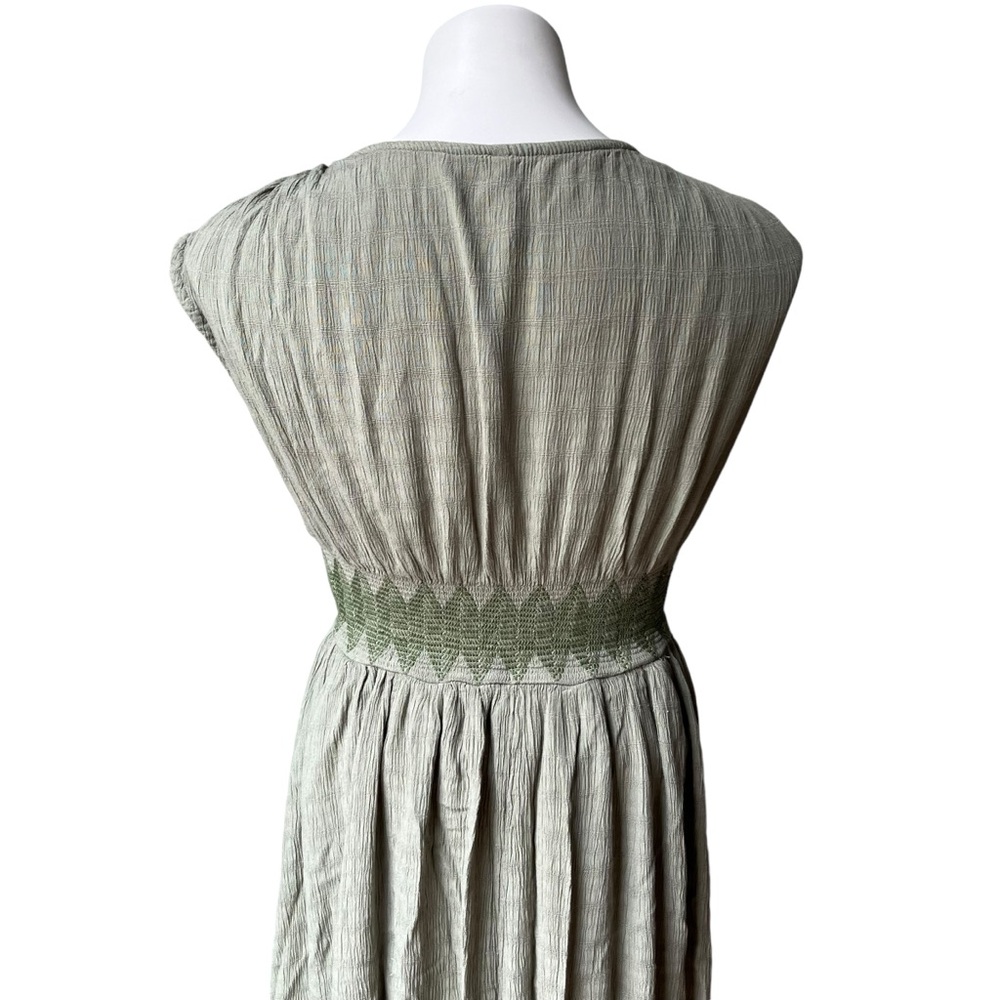Free People Devon Maxi Dress in Seagrass, Sz S - Picture 12 of 16